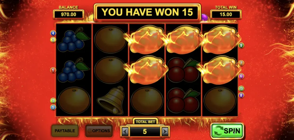 Super Hot Fruits Slot